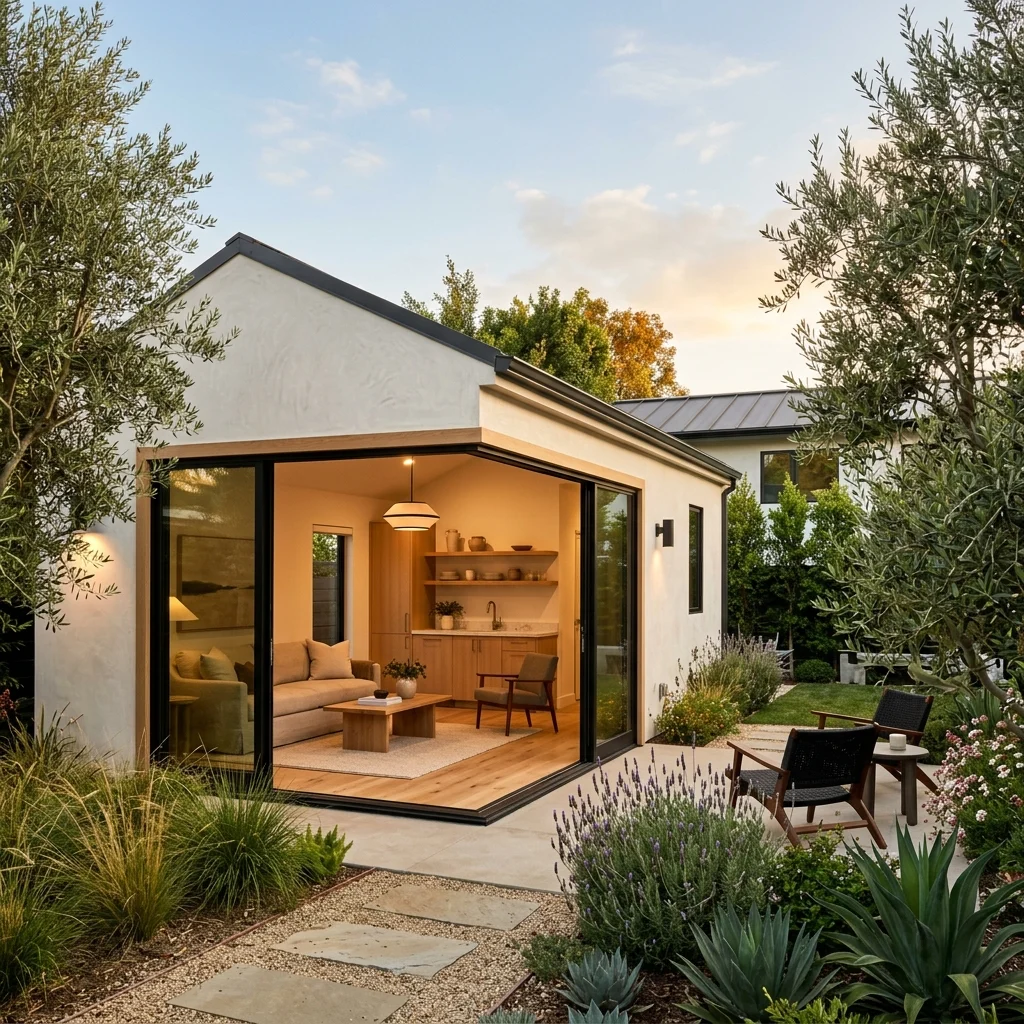 Luxury accessory dwelling unit (ADU) built by Master in Design