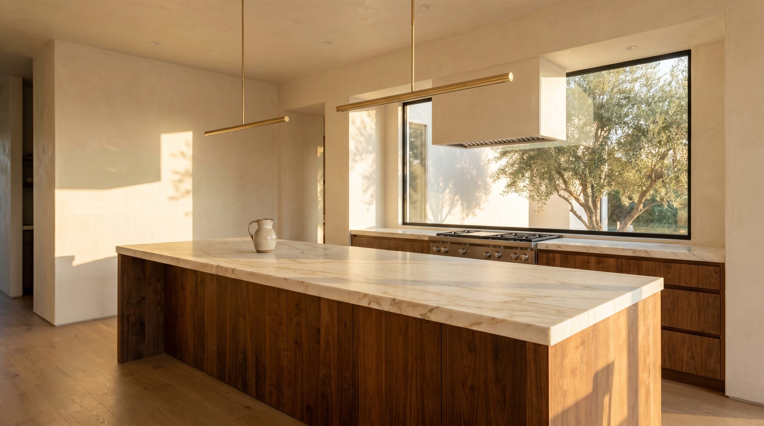 Home — Master in Design Spa master bathroom remodel with brass fixtures — Master in Design, Tarzana CA