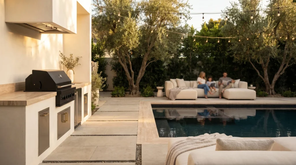 Backyard service hero — Tarzana outdoor remodeling by Master in Design