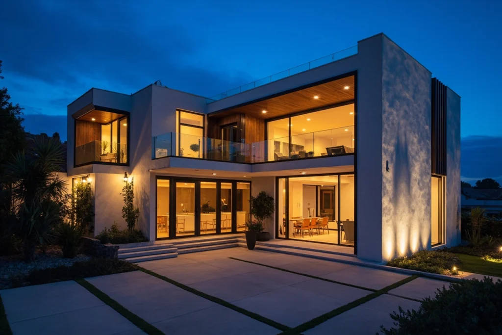 Exterior Painting in Tarzana — Master in Design Dusk Curbappeal — Master in Design, Tarzana