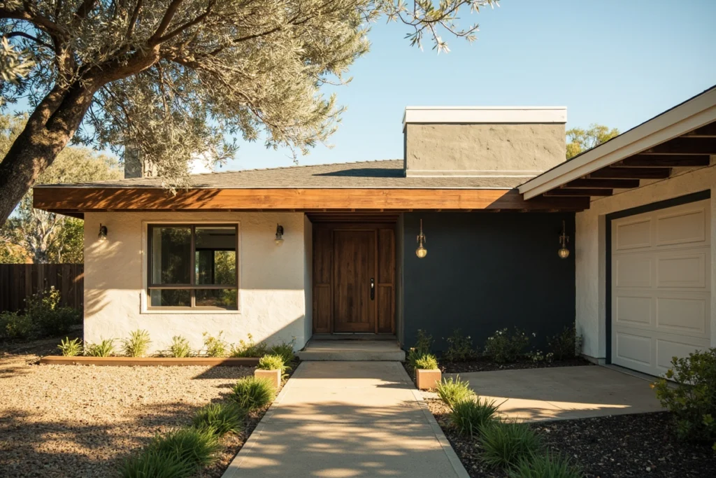 Exterior Painting in Tarzana — Master in Design Midcentury Repaint — Master in Design, Tarzana