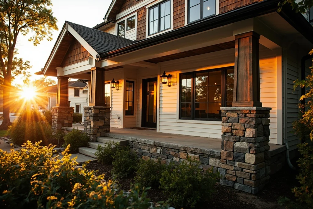 Front Facade Remodeling in Tarzana — Master in Design Craftsman Facade — Master in Design, Tarzana